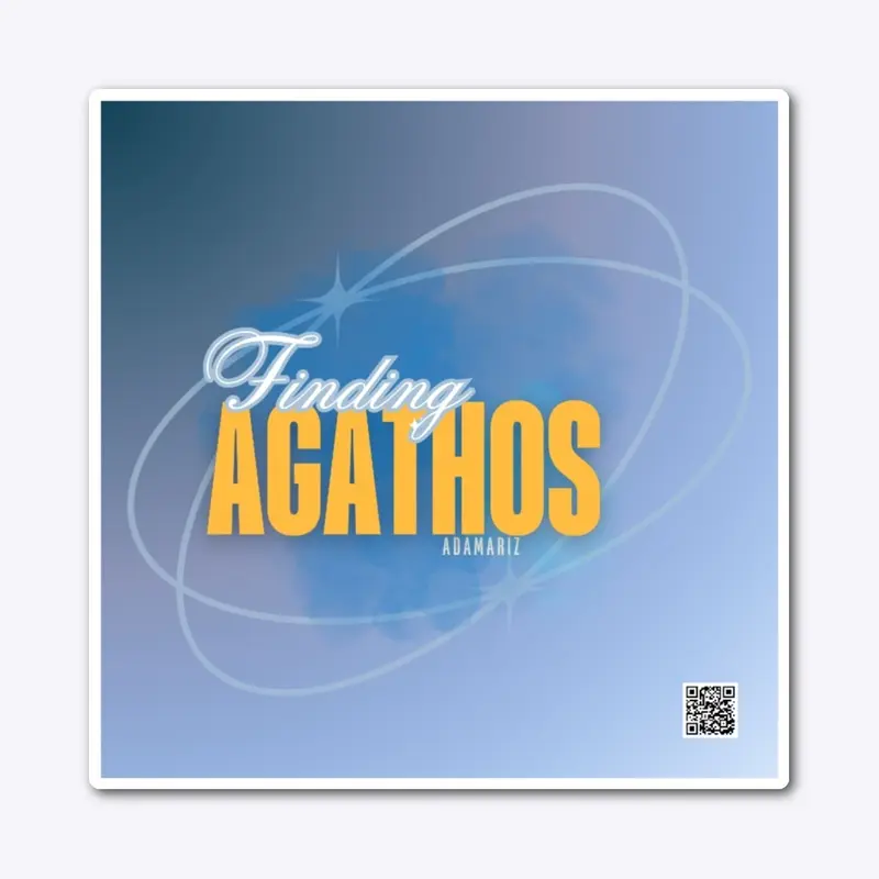 BLUE FINDING AGATHOS STICKER