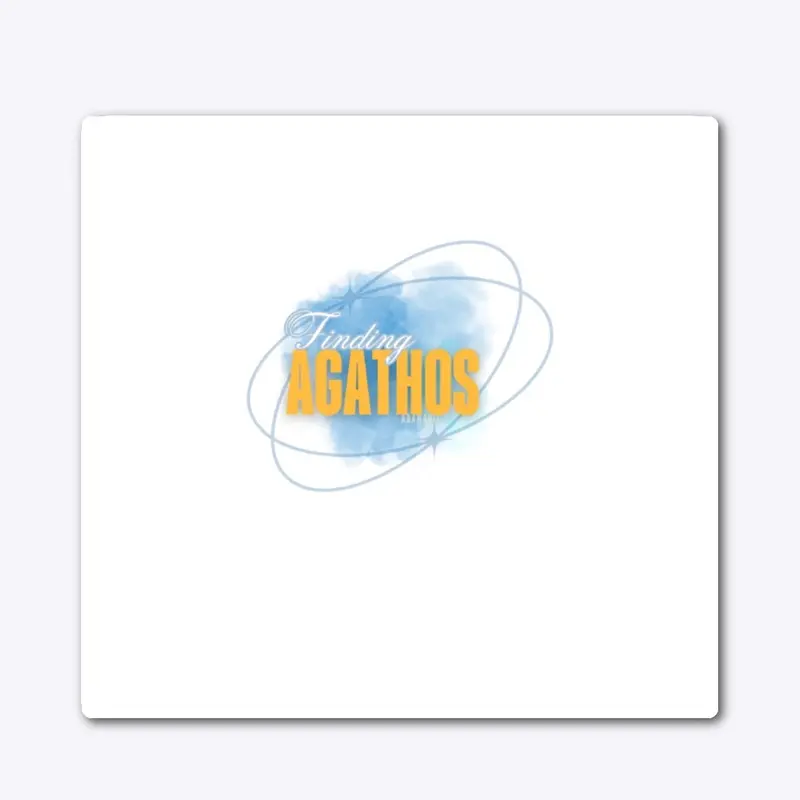 FINDING AGATHOS LOGO STICKERS